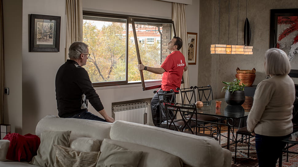 Cristaleros para cambiar ventanas y puertas