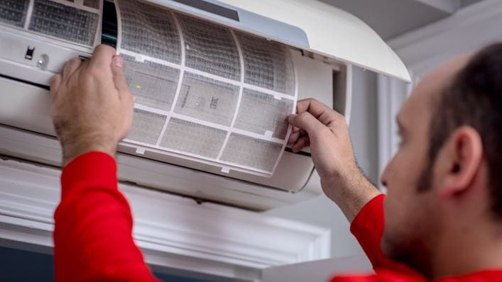 Instalación de aire acondicionado