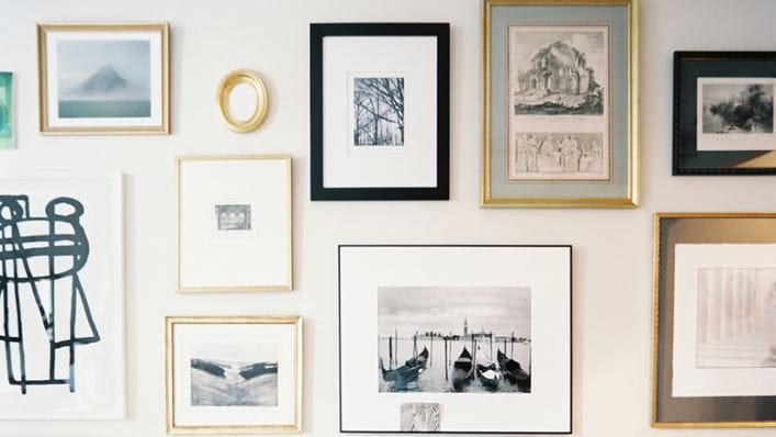 cuadros colgados en la pared |Homeserve