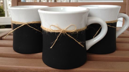 Tazas para pintar con tiza |Homeserve