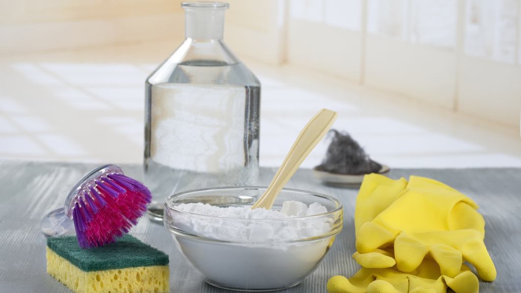 Bicarbonato y otros productos de limpieza