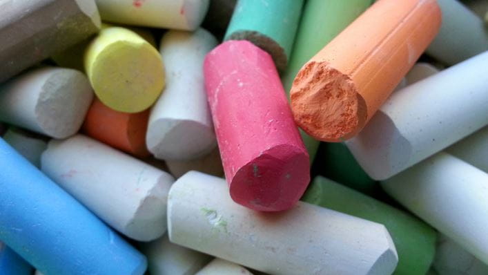Tizas de colores