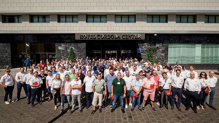 Convención de franquiciados_foto de grupo