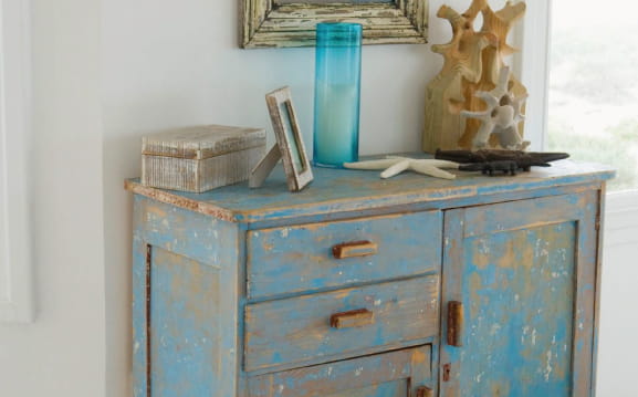 mueble cajonera estilo vintage