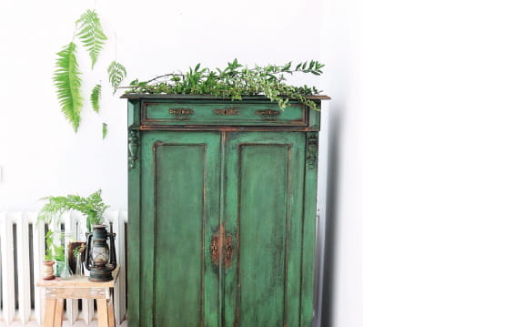 mueble rustico estilo vintage
