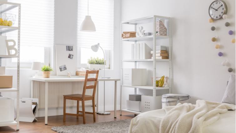 Muebles de estilo nórdico en un dormitorio, los preferidos para home staging