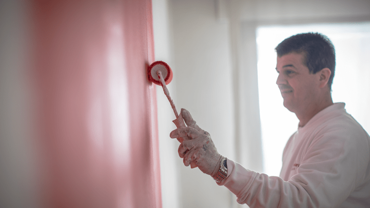 pintor pared roja |Homeserve