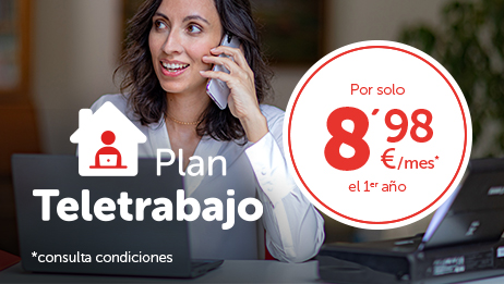 Plan Teletrabajo: Soluciones para trabajar y estudiar desde casa|HomeServe 