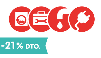 Sello de descuento Home Total Electrodomésticos|HomeServe