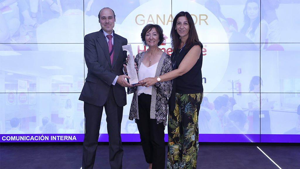 HomeServe, empresa especializada en soluciones globales para el cuidado y mantenimiento del hogar, ha recibido el premio en la candidatura “Mejor campaña de comunicación interna”